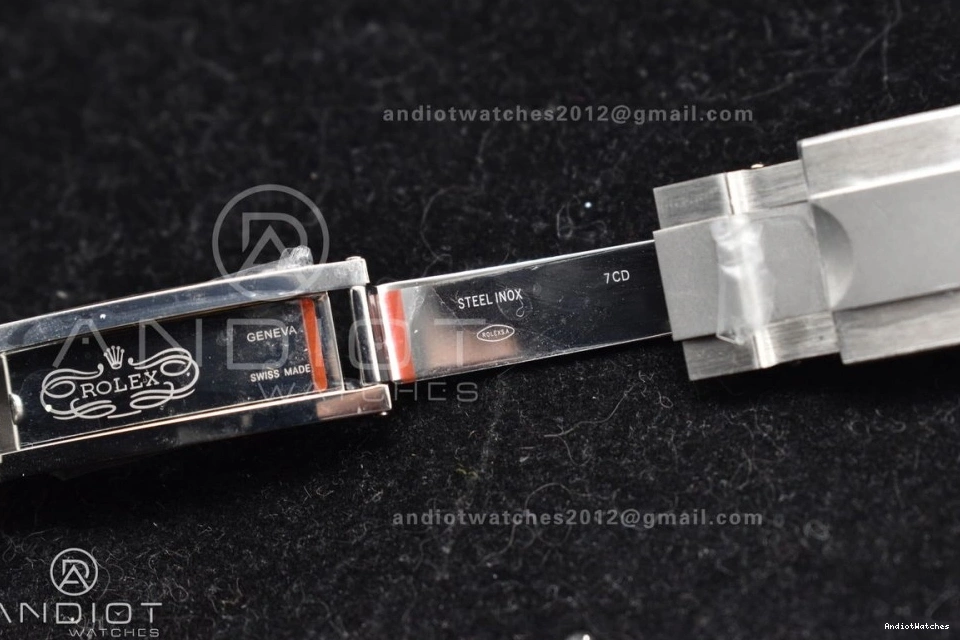 SS ADGF White Daytona SS Black on Bracelet 825 A Edition Comfortable Best Dial 0109